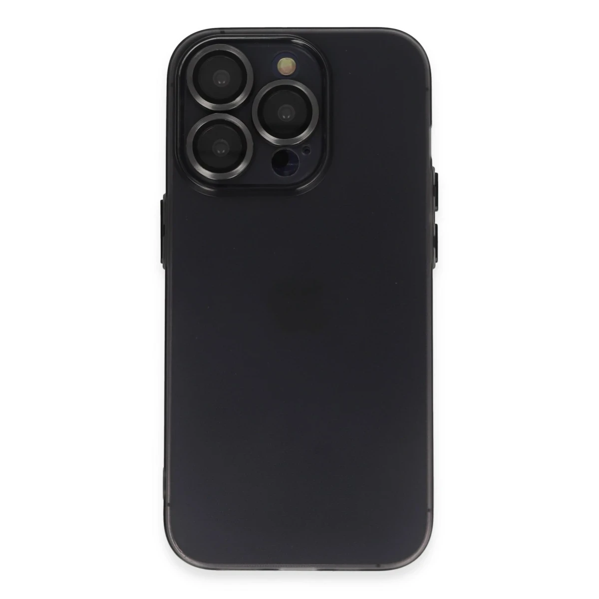 Newface Apple iPhone 14 Pro Kılıf Luko Lens Silikon - Siyah — görsel 7
