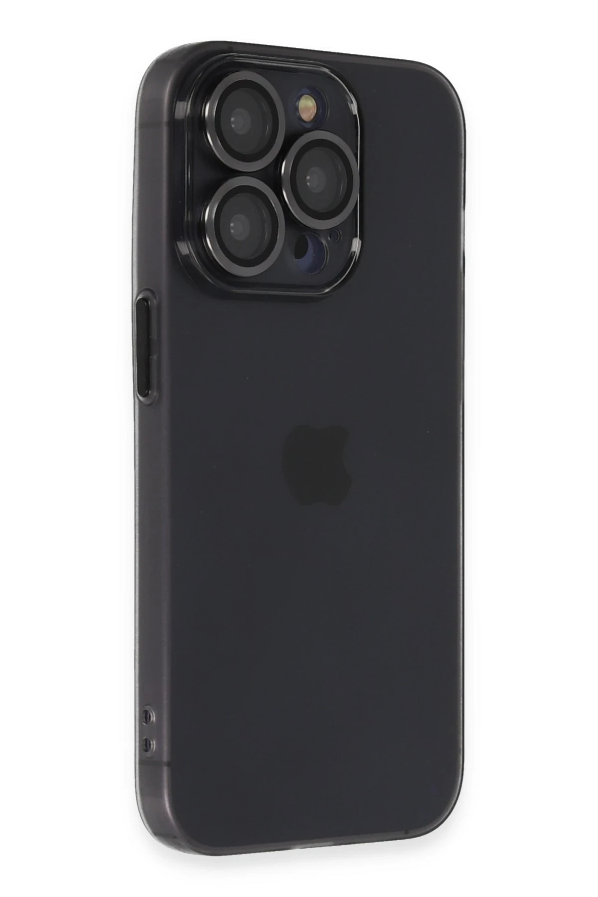 Newface Apple iPhone 14 Pro Kılıf Luko Lens Silikon - Siyah — görsel 2