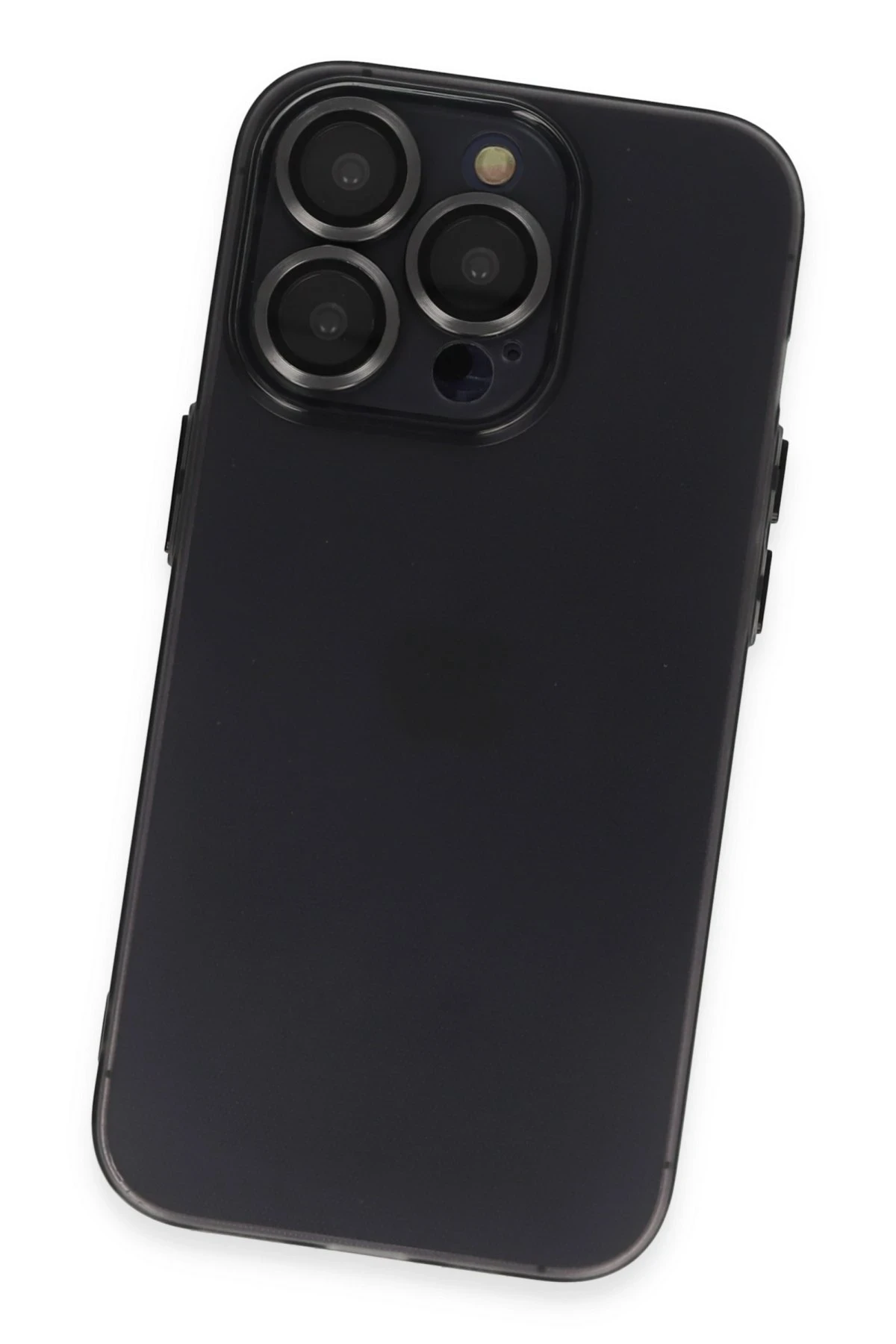 Newface Apple iPhone 14 Pro Kılıf Luko Lens Silikon - Siyah — görsel 3