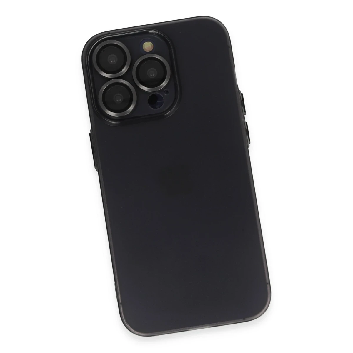 Newface Apple iPhone 14 Pro Kılıf Luko Lens Silikon - Siyah — görsel 10