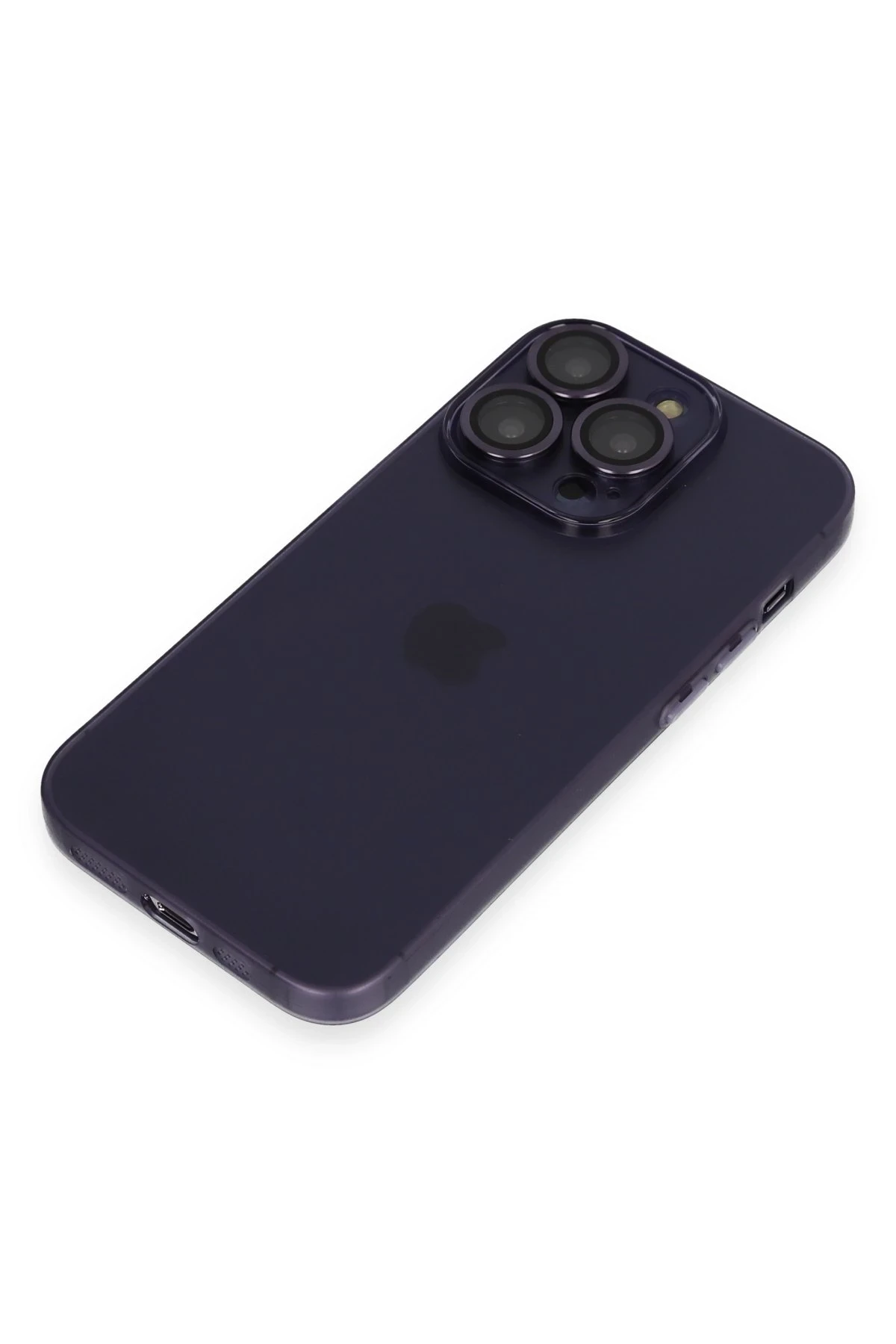 Newface Apple iPhone 14 Pro Max Kılıf Luko Lens Silikon - Siyah — görsel 6