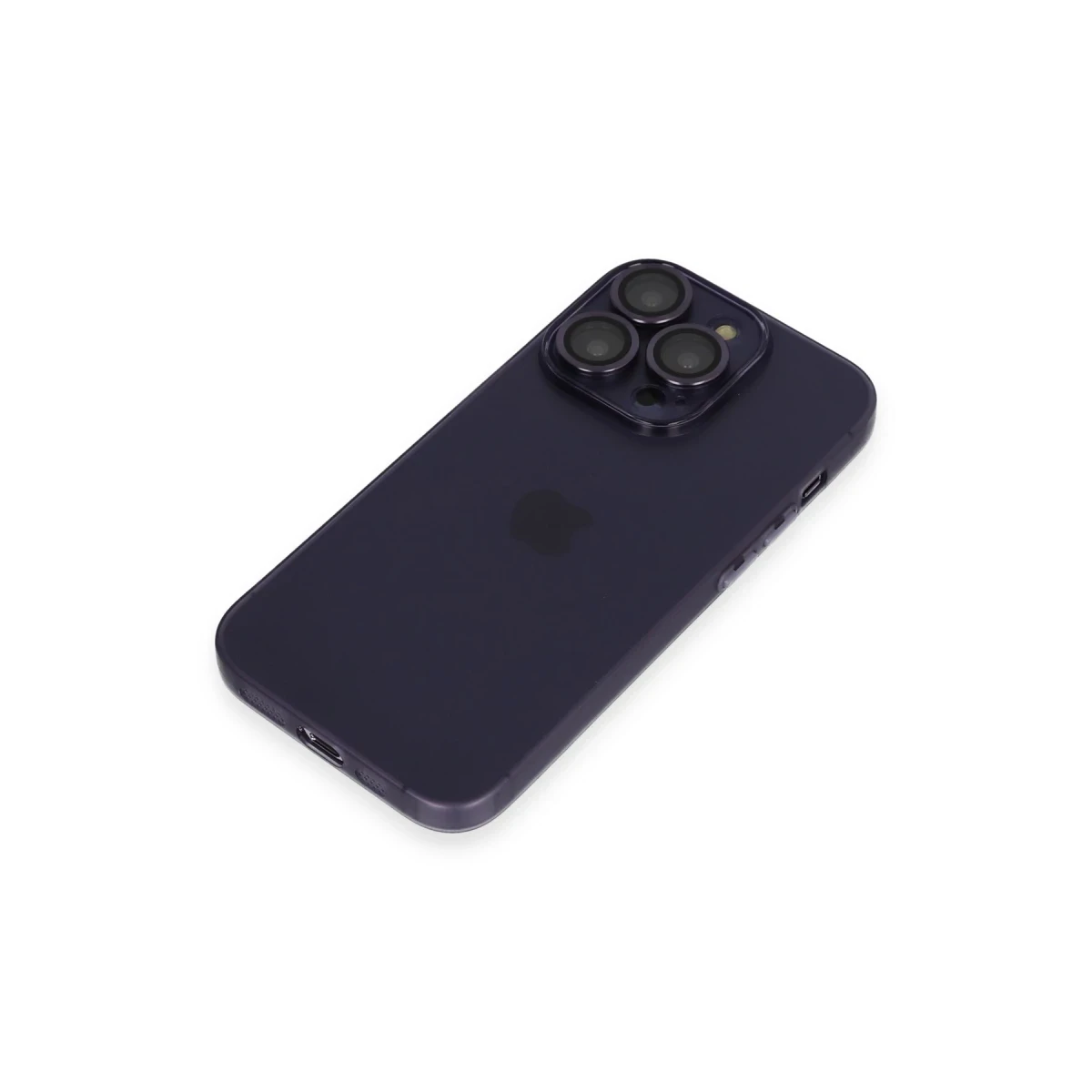 Newface Apple iPhone 14 Pro Max Kılıf Luko Lens Silikon - Siyah — görsel 12