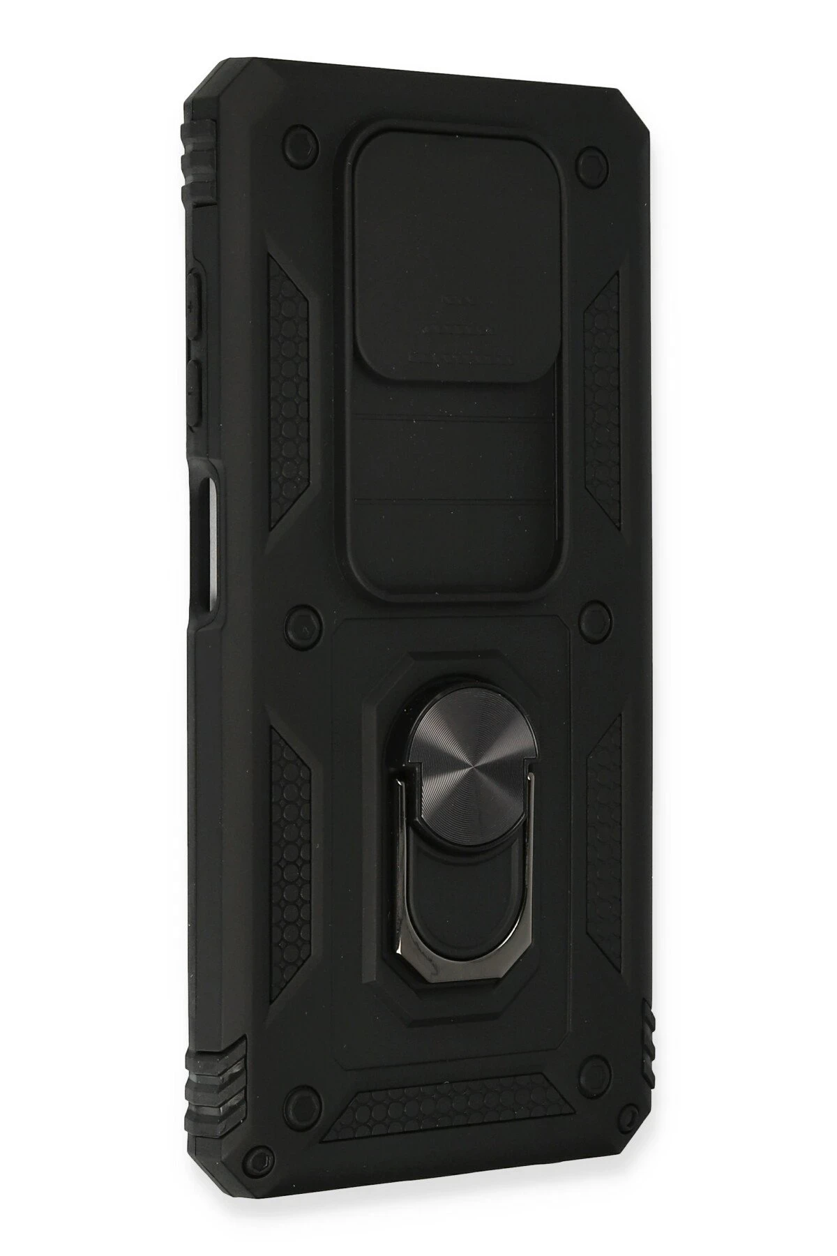 Newface Xiaomi Pocophone X3 Kılıf Pars Lens Yüzüklü Silikon - Siyah — görsel 2