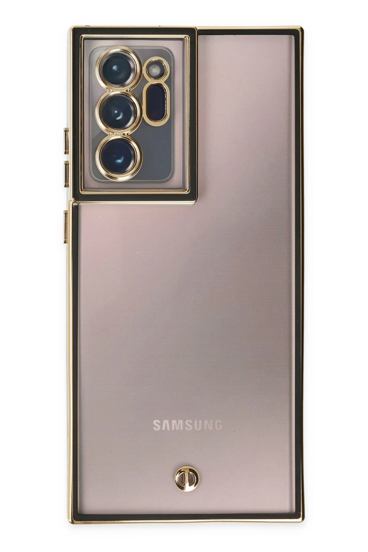 Newface Samsung Galaxy Note 20 Ultra Kılıf Liva Lens Silikon - Siyah — görsel 2