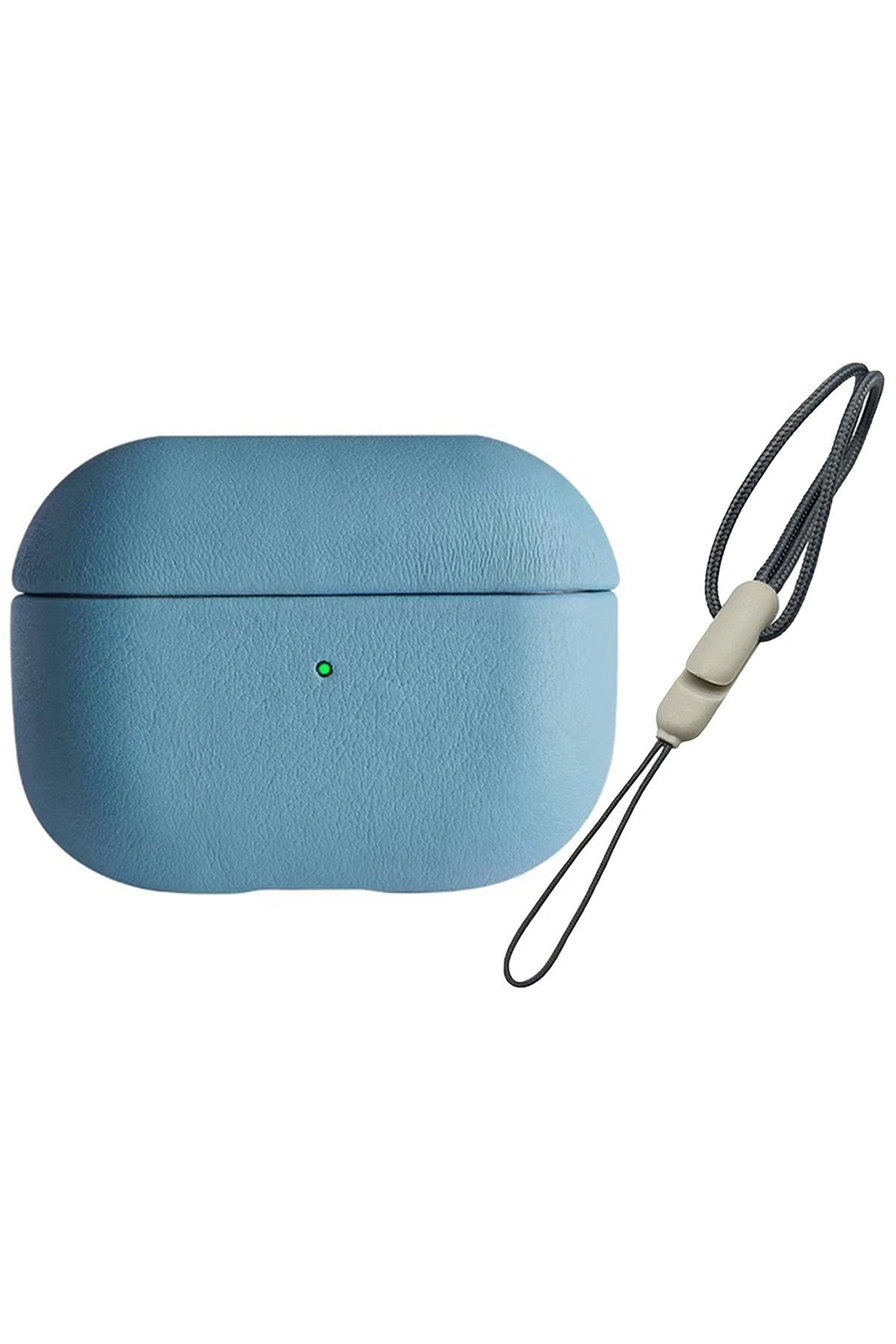 Newface Airpods 3 (3.nesil) 405 Deri Kılıf - Sierra Blue