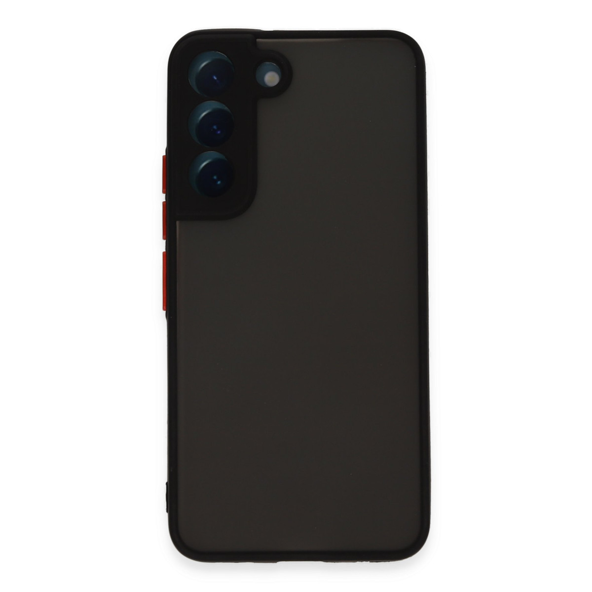 Newface Samsung Galaxy S22 Kılıf Montreal Silikon Kapak - Siyah — görsel 9