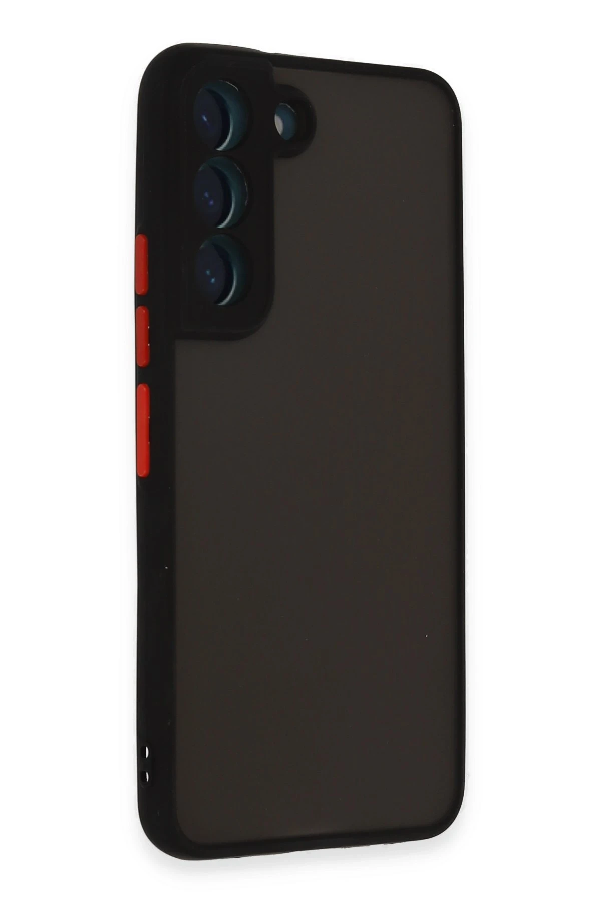 Newface Samsung Galaxy S22 Kılıf Montreal Silikon Kapak - Siyah — görsel 2