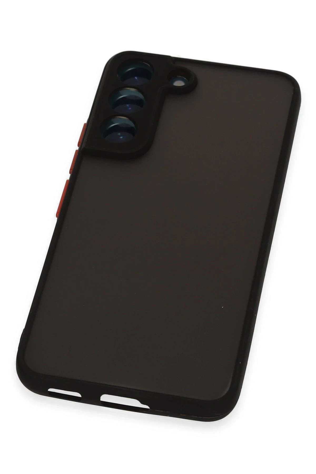 Newface Samsung Galaxy S22 Kılıf Montreal Silikon Kapak - Siyah — görsel 4