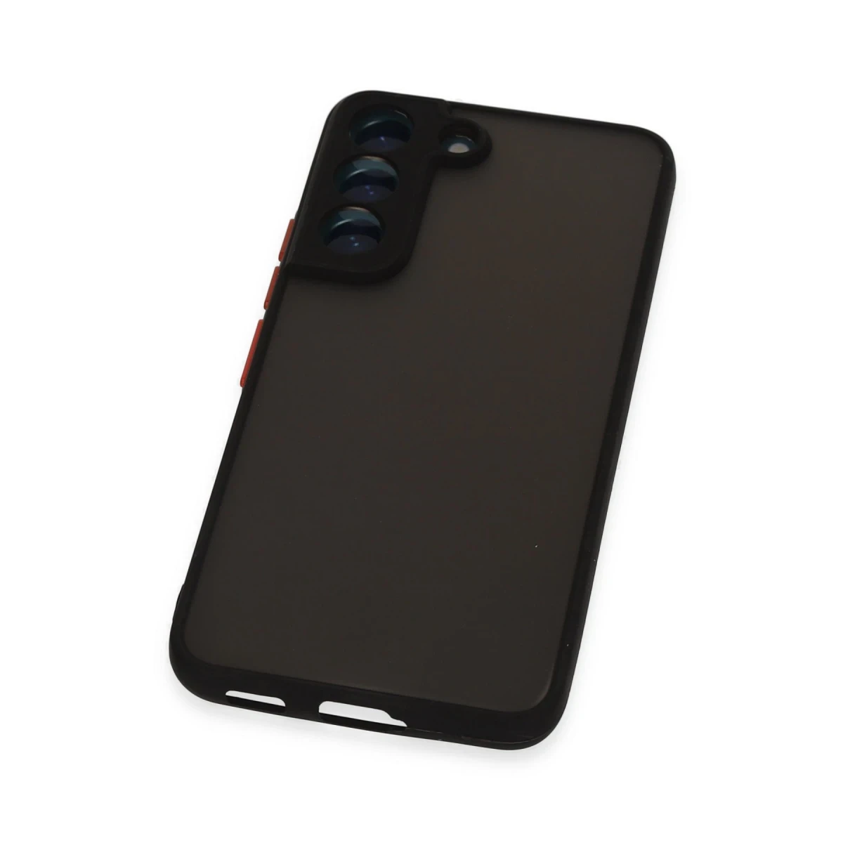 Newface Samsung Galaxy S22 Kılıf Montreal Silikon Kapak - Siyah — görsel 8