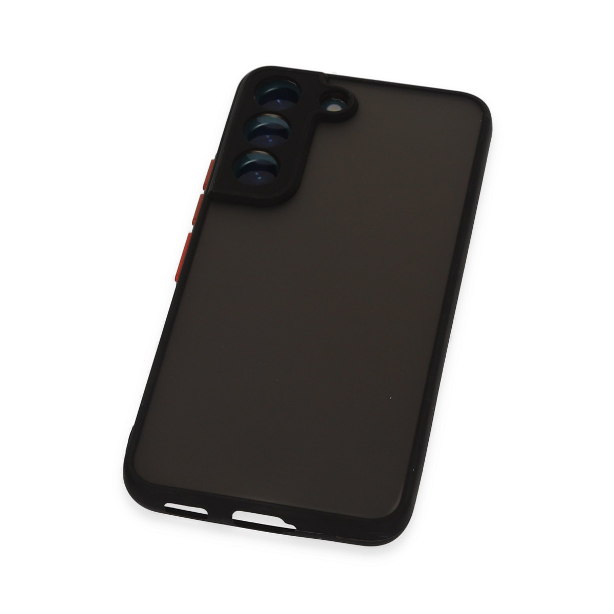 Newface Samsung Galaxy S22 Kılıf Montreal Silikon Kapak - Siyah — görsel 12