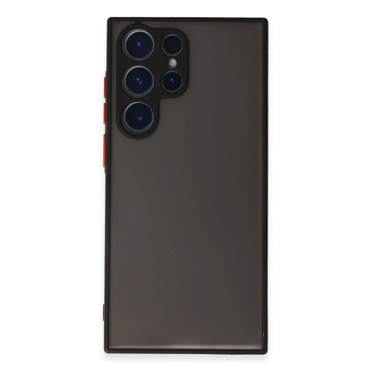 Newface Samsung Galaxy S22 Ultra Kılıf Montreal Silikon Kapak - Siyah — görsel 5