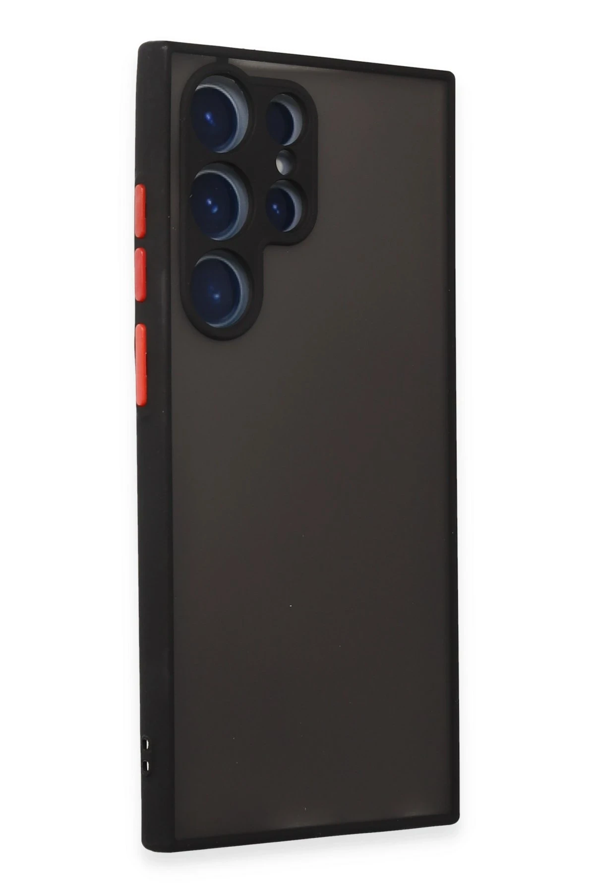 Newface Samsung Galaxy S22 Ultra Kılıf Montreal Silikon Kapak - Siyah — görsel 2