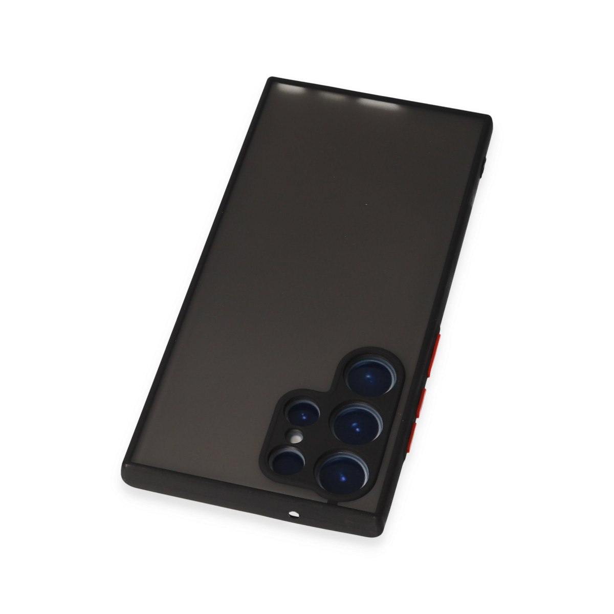 Newface Samsung Galaxy S22 Ultra Kılıf Montreal Silikon Kapak - Siyah — görsel 11