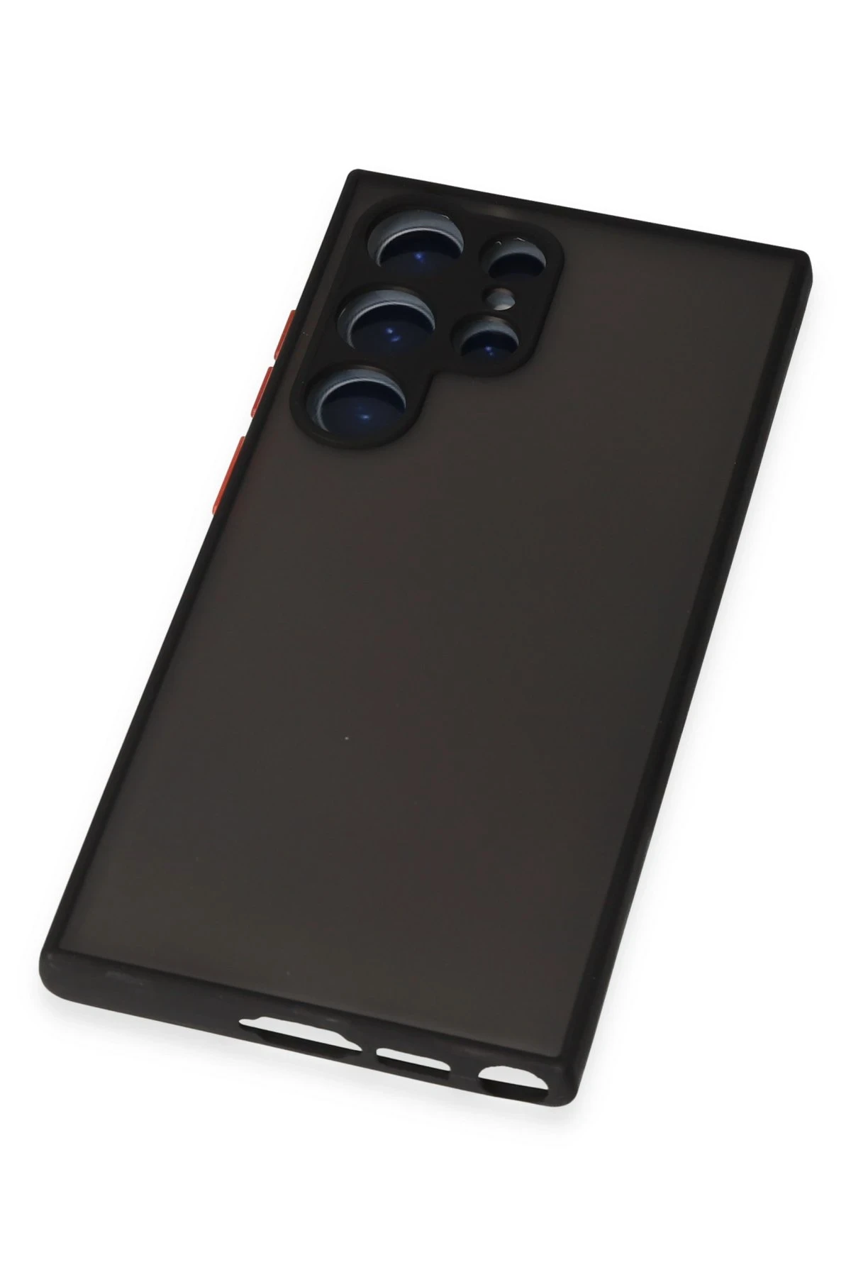 Newface Samsung Galaxy S22 Ultra Kılıf Montreal Silikon Kapak - Siyah — görsel 4