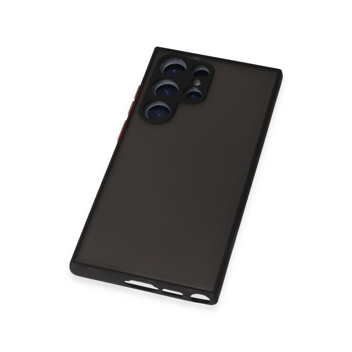 Newface Samsung Galaxy S22 Ultra Kılıf Montreal Silikon Kapak - Siyah — görsel 12