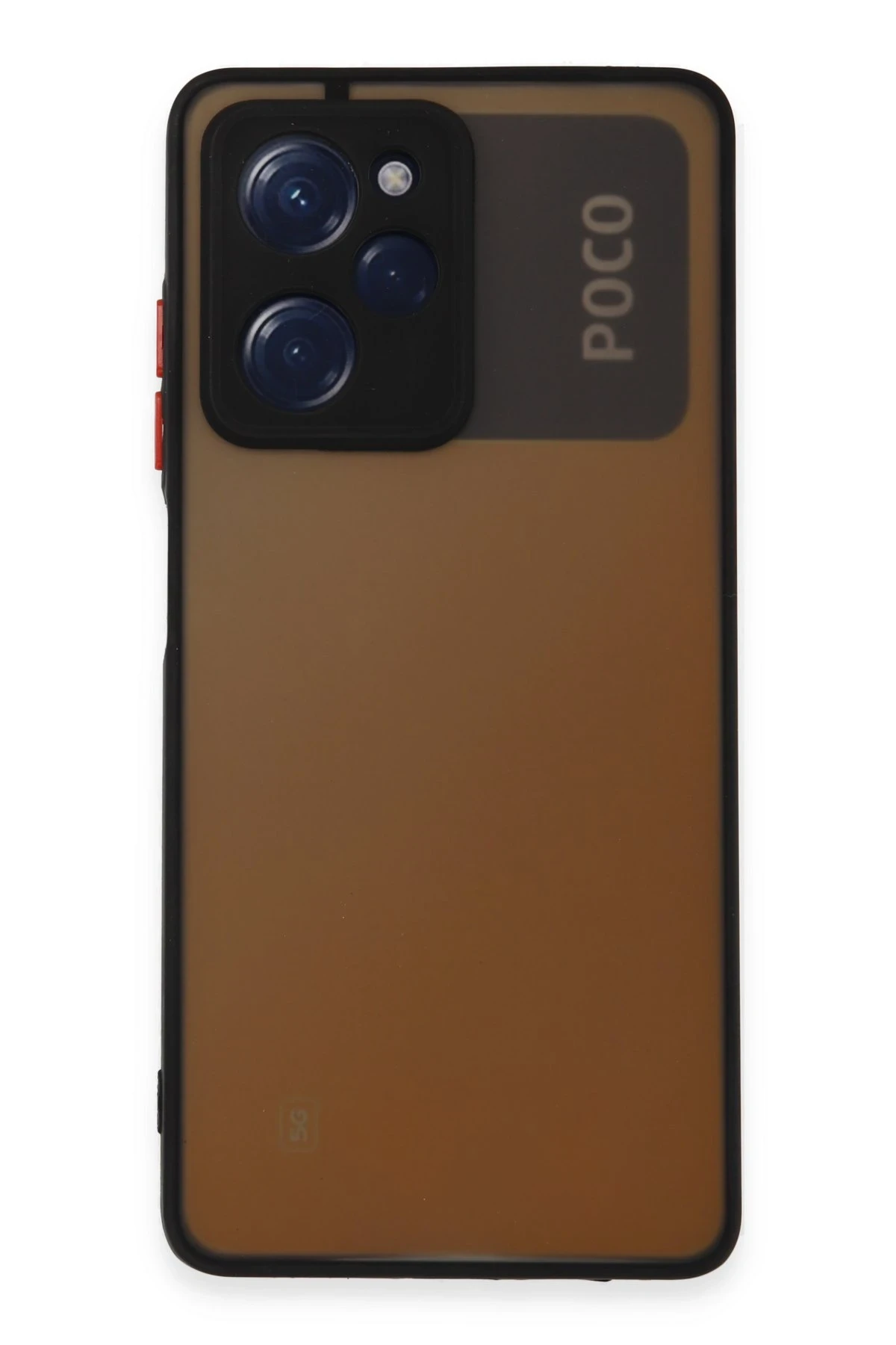 Newface Xiaomi Poco X5 Pro 5G Kılıf Montreal Silikon Kapak - Siyah