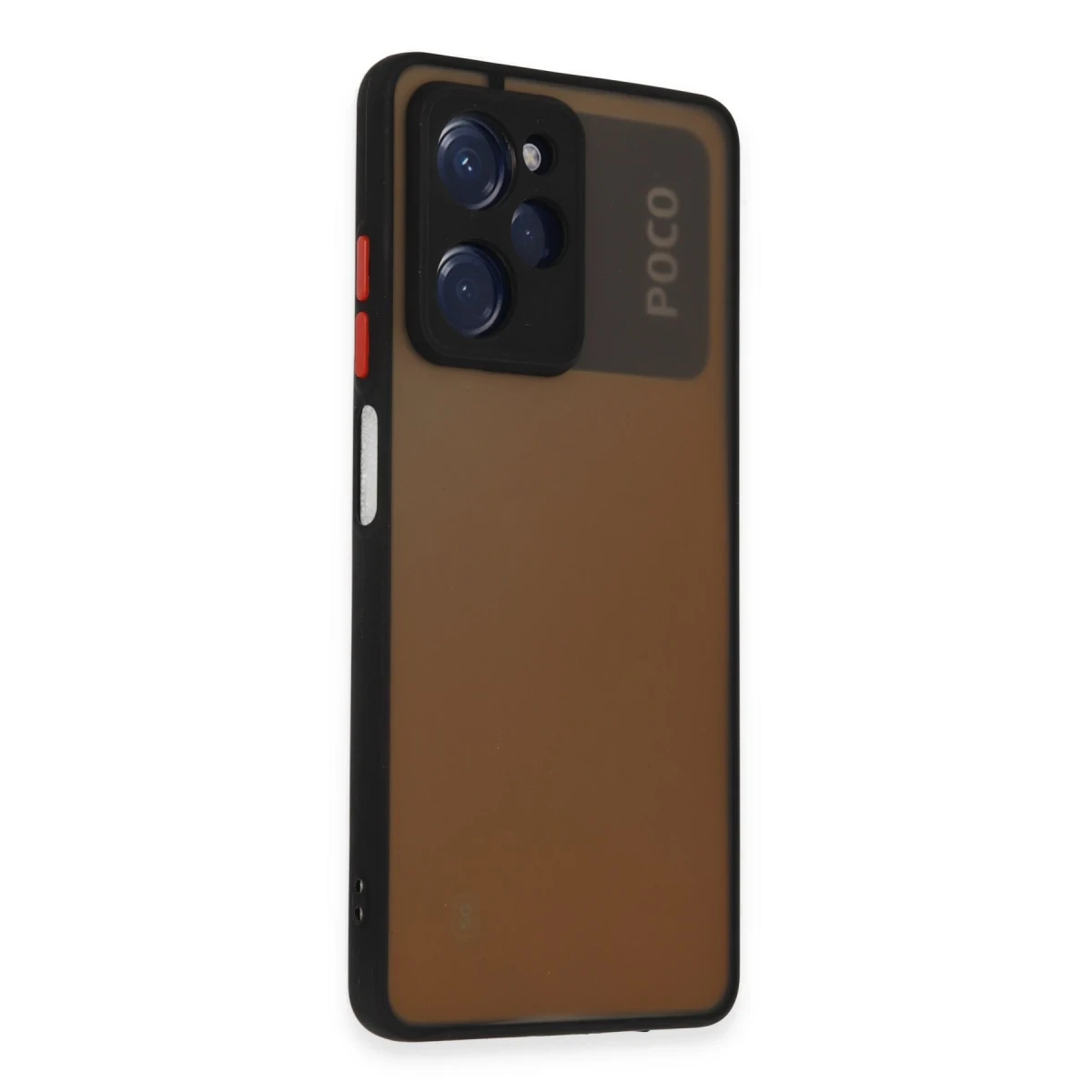 Newface Xiaomi Poco X5 Pro 5G Kılıf Montreal Silikon Kapak - Siyah — görsel 8