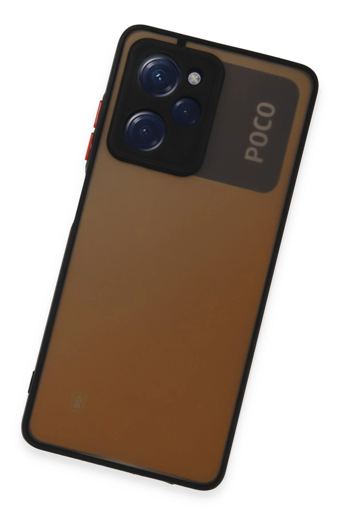 Newface Xiaomi Poco X5 Pro 5G Kılıf Montreal Silikon Kapak - Siyah — görsel 3