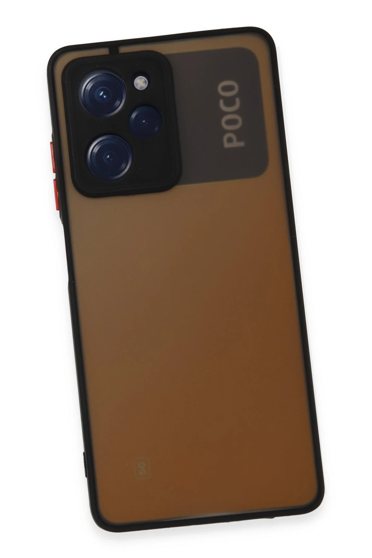 Newface Xiaomi Poco X5 Pro 5G Kılıf Montreal Silikon Kapak - Siyah — görsel 4