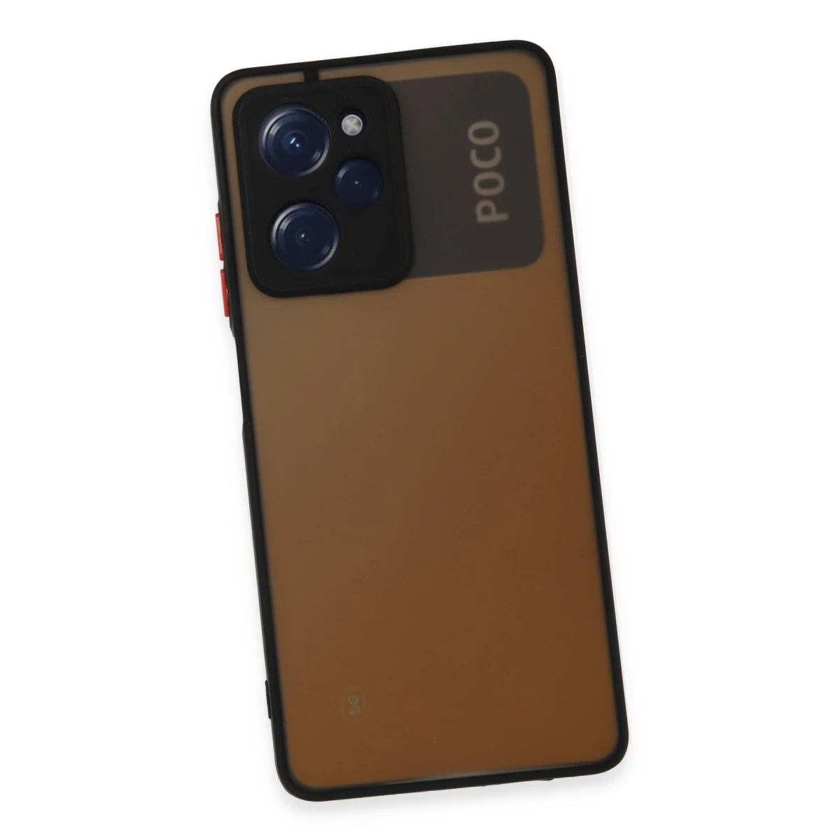 Newface Xiaomi Poco X5 Pro 5G Kılıf Montreal Silikon Kapak - Siyah — görsel 10