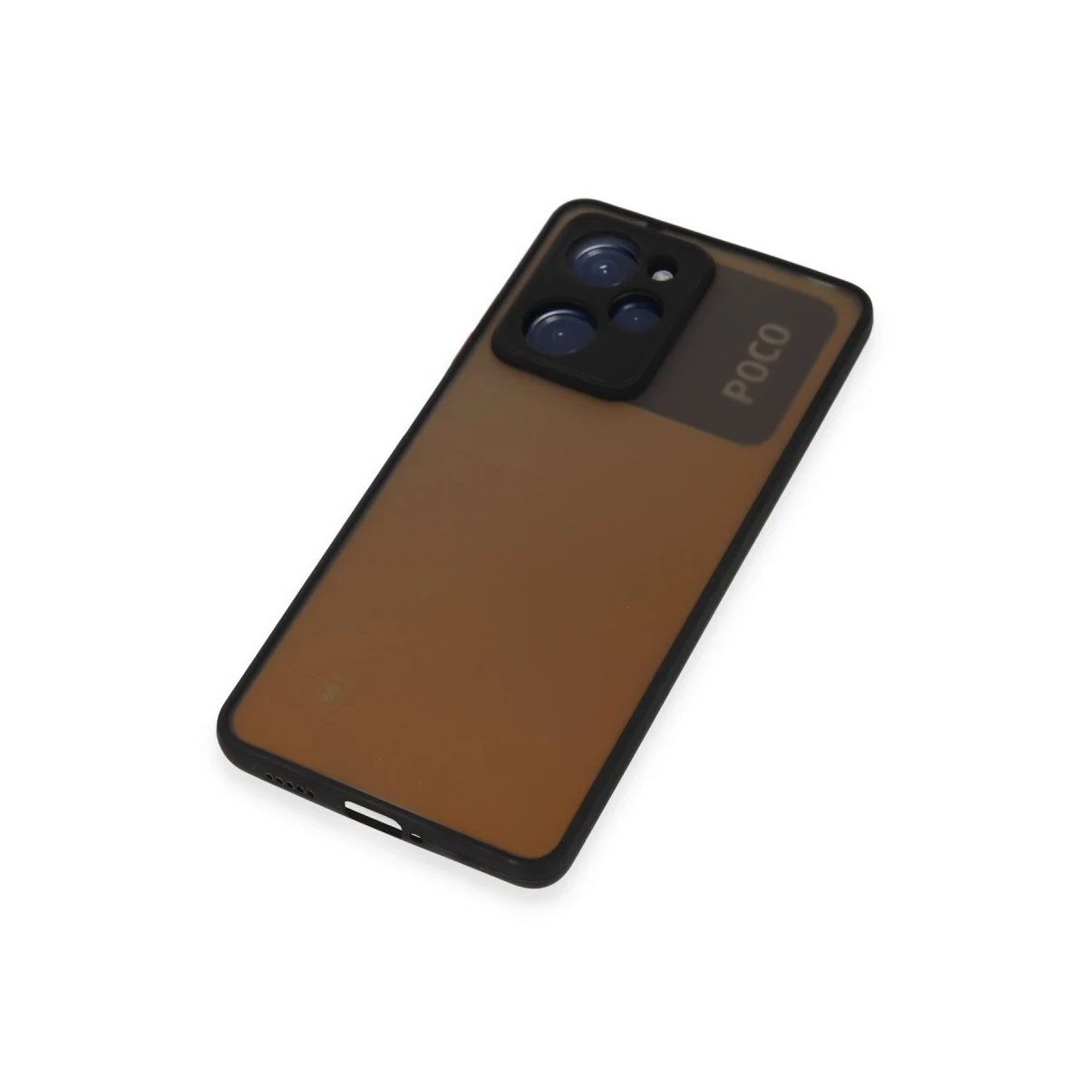 Newface Xiaomi Poco X5 Pro 5G Kılıf Montreal Silikon Kapak - Siyah — görsel 12
