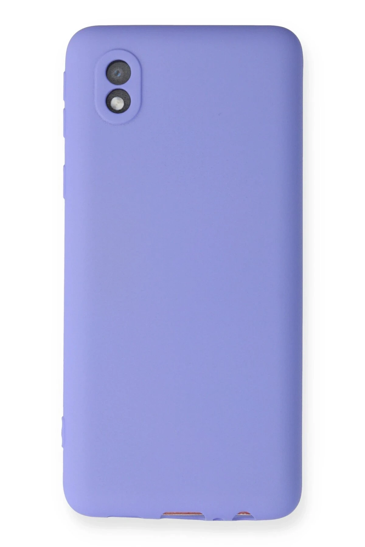 Newface Samsung Galaxy A01 Core Kılıf First Silikon - Lila