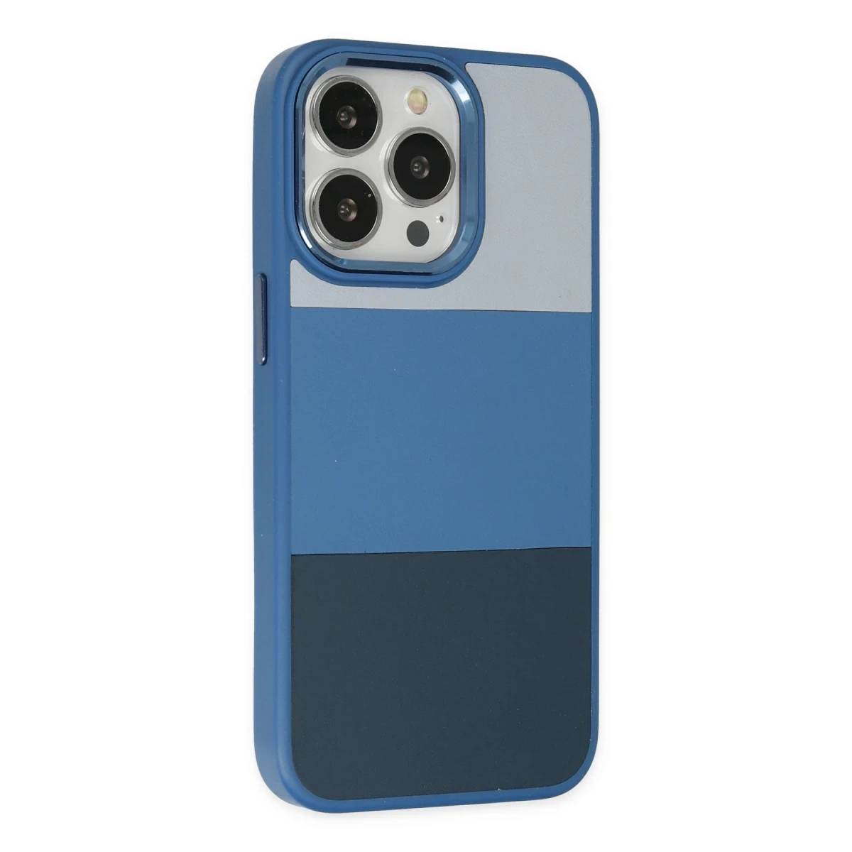 Newface Apple iPhone 13 Pro Kılıf King Kapak - Açık Mavi-Lacivert — görsel 6