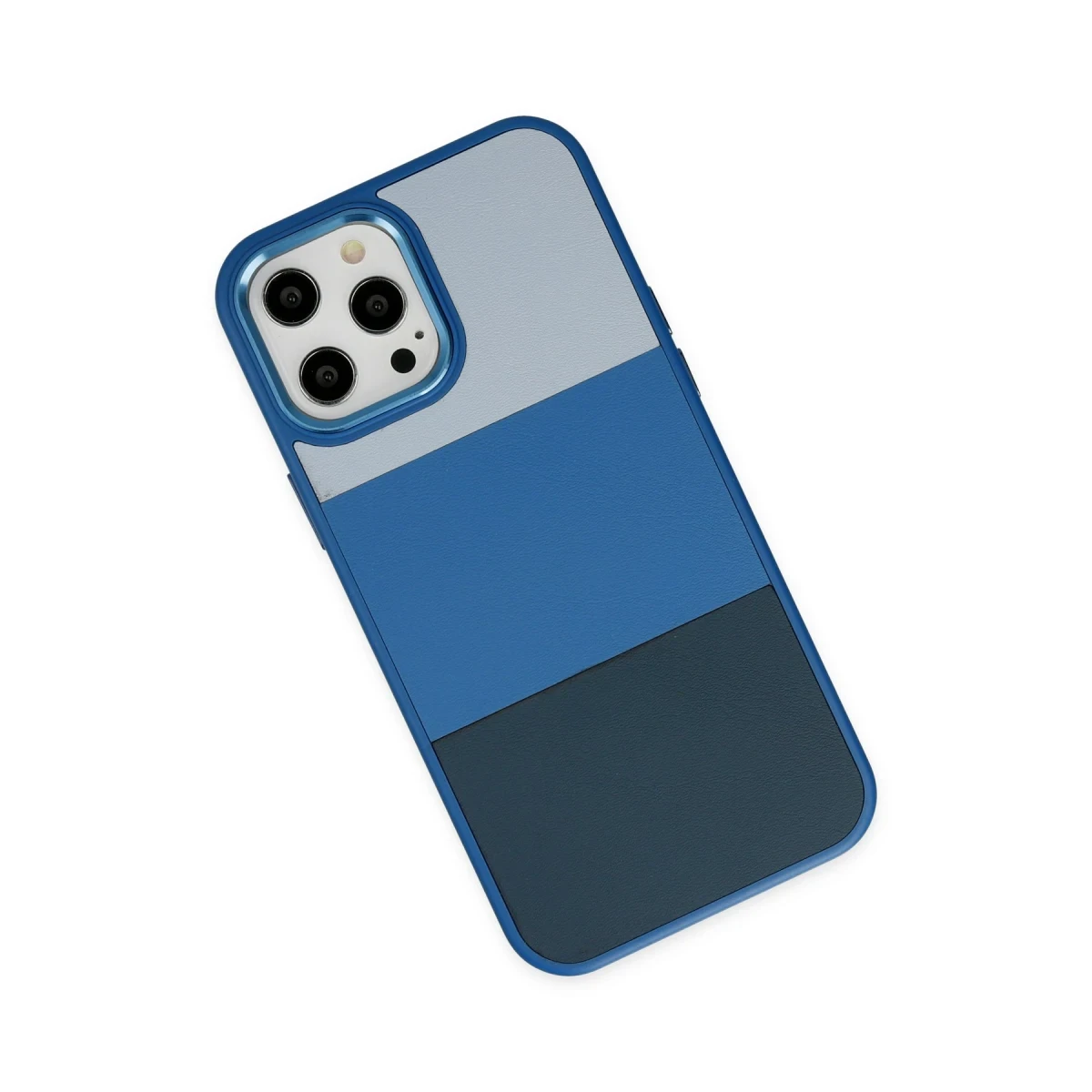 Newface Apple iPhone 12 Pro Max Kılıf King Kapak - Açık Mavi-Lacivert — görsel 7