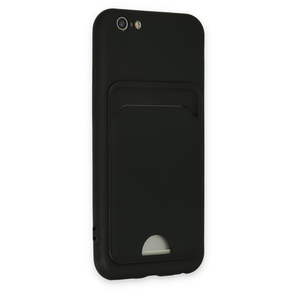 Newface Apple iPhone 6 Kılıf Kelvin Kartvizitli Silikon - Siyah — görsel 8