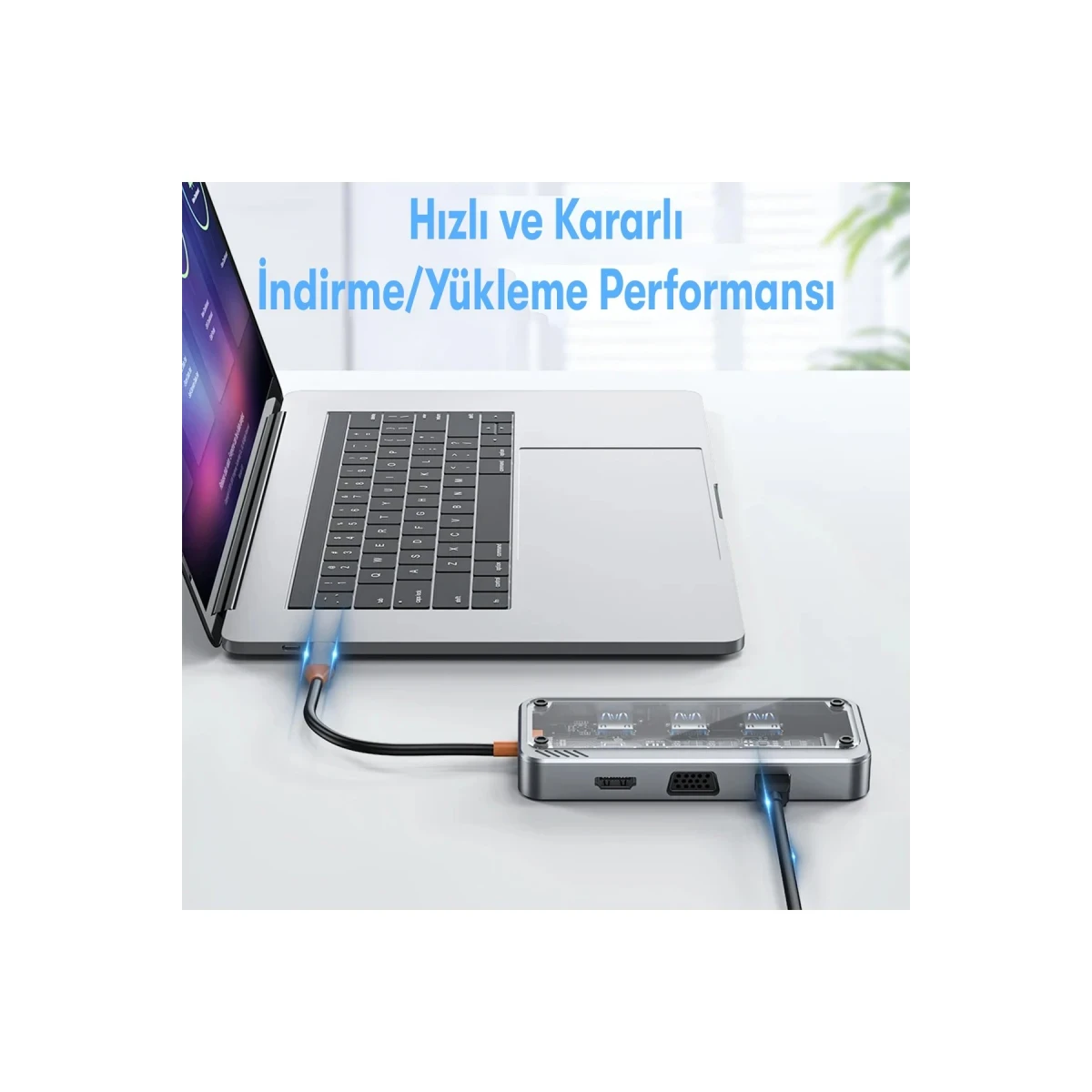 Newface Dönüştürücü 10in1 Hub SW10V - Gri — görsel 12