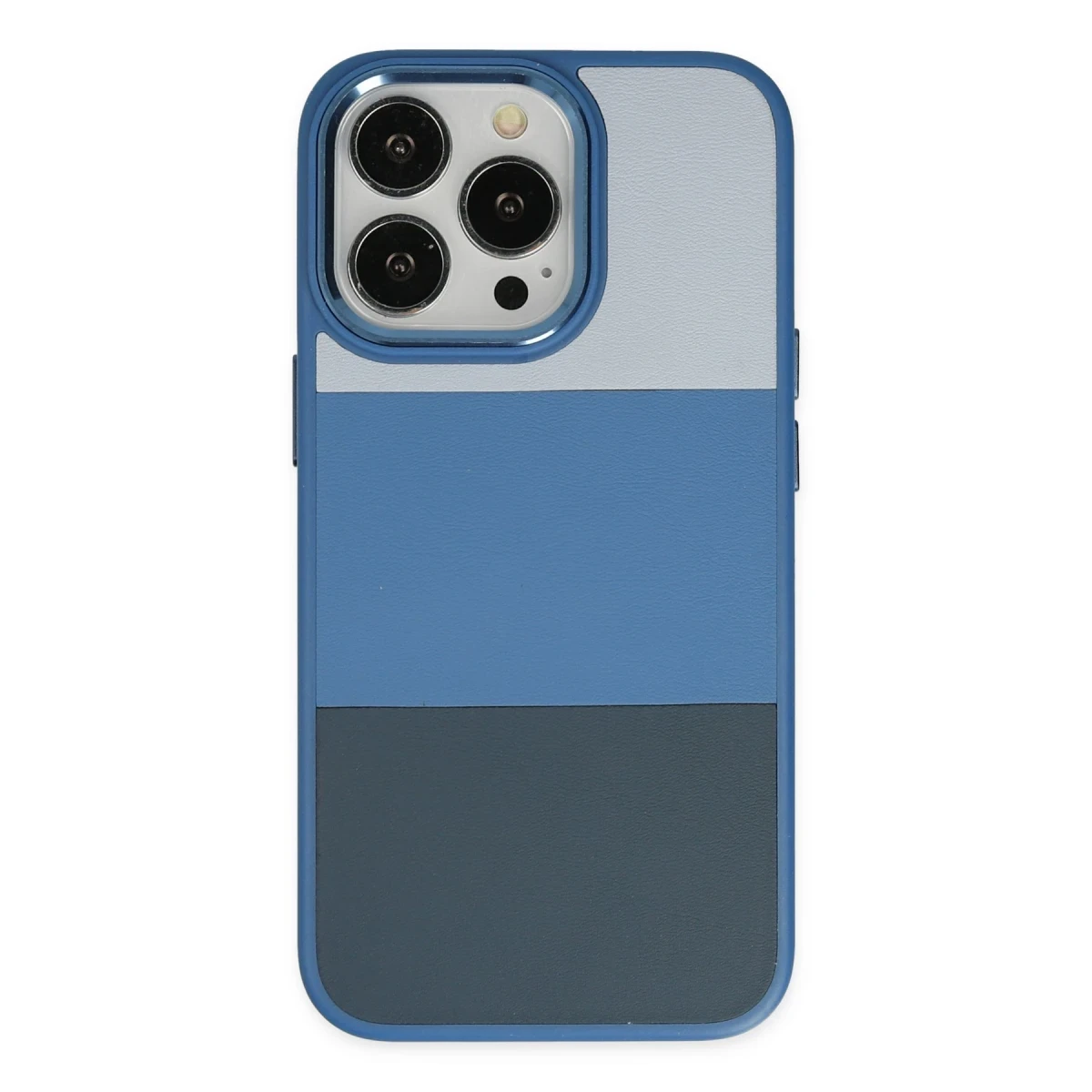 Newface Apple iPhone 13 Pro Max Kılıf King Kapak - Açık Mavi-Lacivert — görsel 5