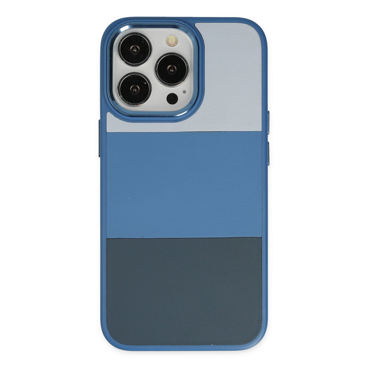 Newface Apple iPhone 13 Pro Max Kılıf King Kapak - Açık Mavi-Lacivert — görsel 9