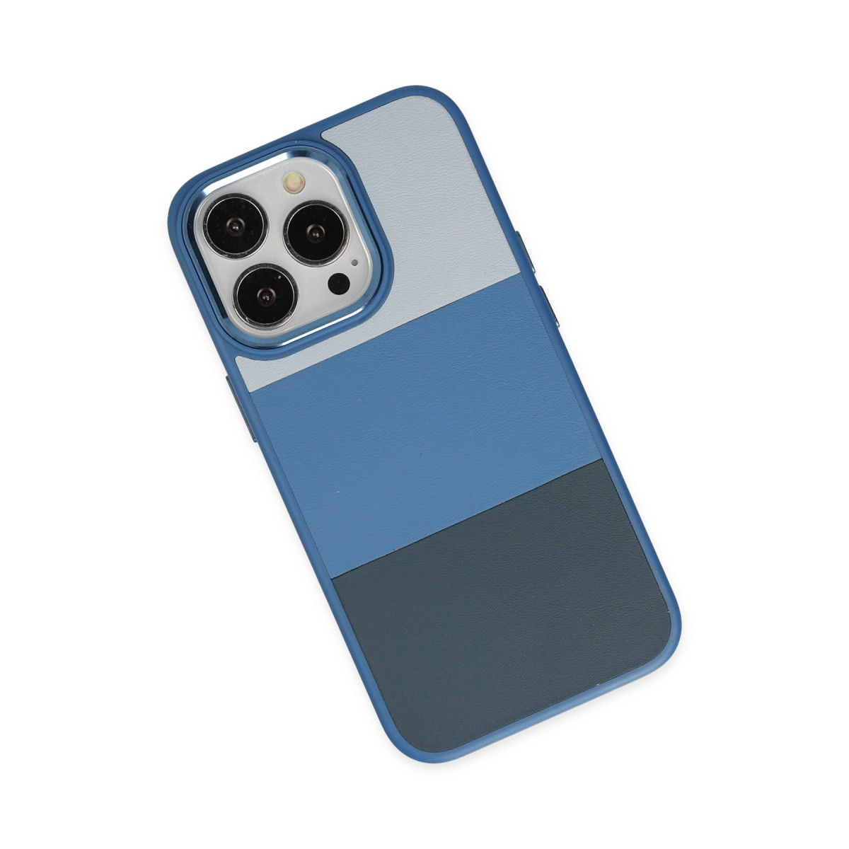 Newface Apple iPhone 13 Pro Max Kılıf King Kapak - Açık Mavi-Lacivert — görsel 10