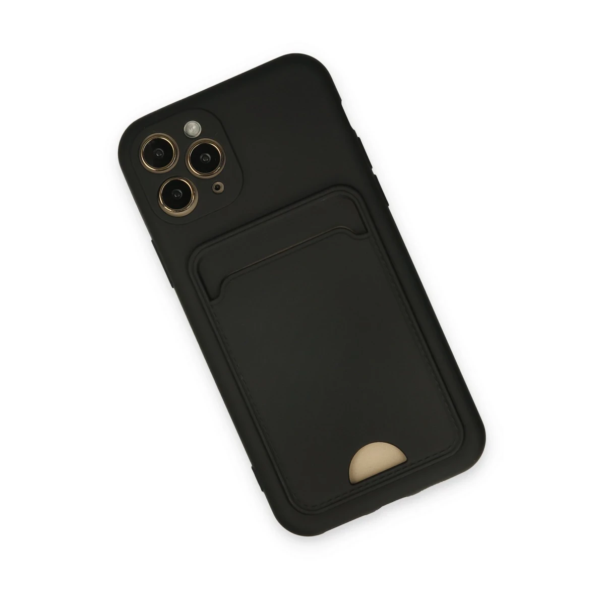 Newface Apple iPhone 11 Pro Kılıf Kelvin Kartvizitli Silikon - Siyah — görsel 6