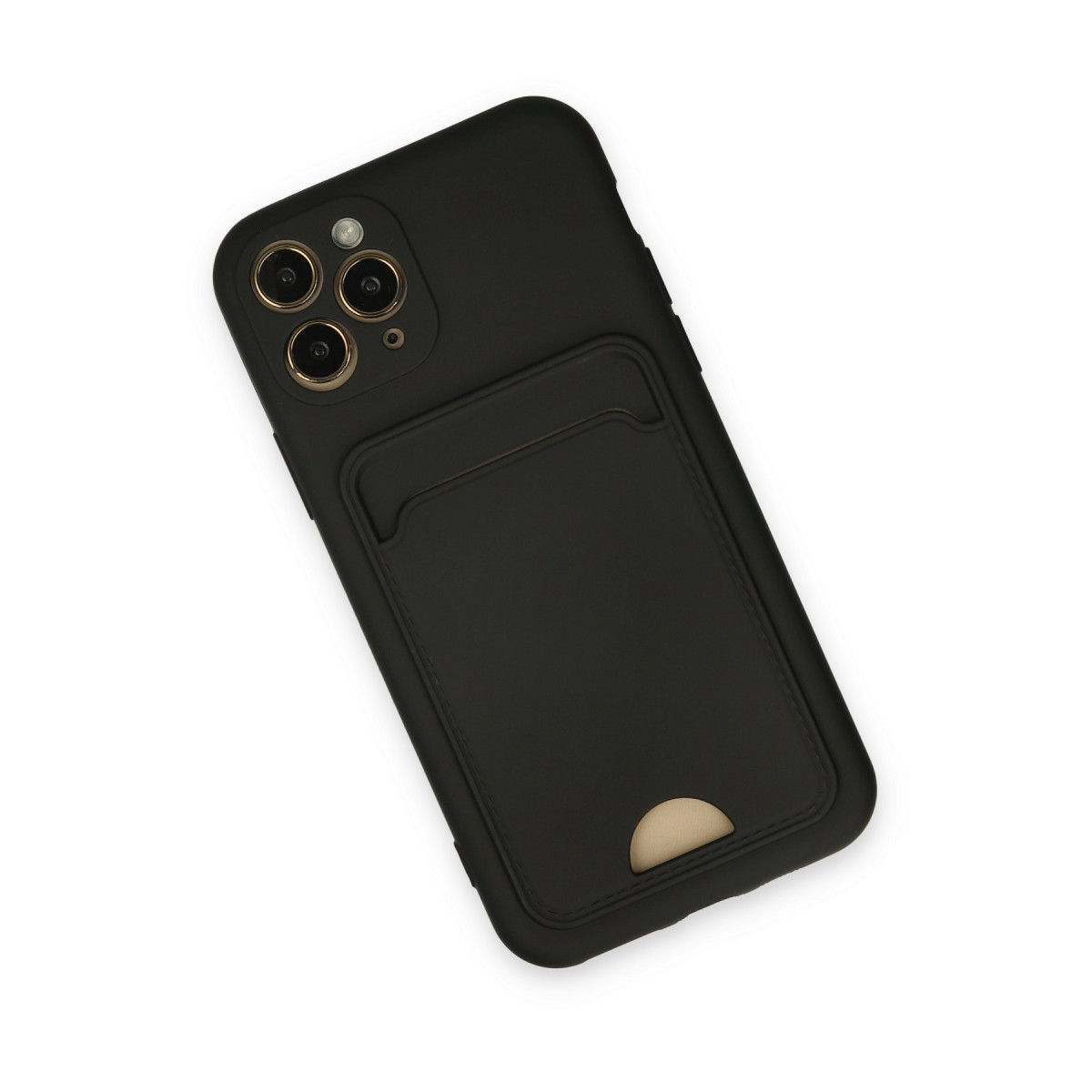 Newface Apple iPhone 11 Pro Kılıf Kelvin Kartvizitli Silikon - Siyah — görsel 9