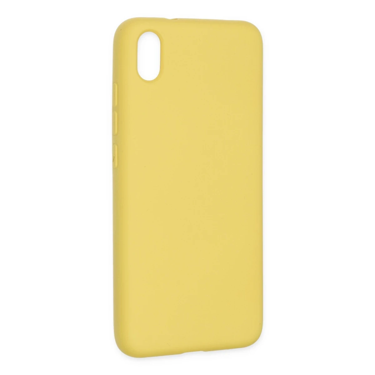 Newface Xiaomi Redmi 7A Kılıf Nano içi Kadife Silikon - Sarı — görsel 6