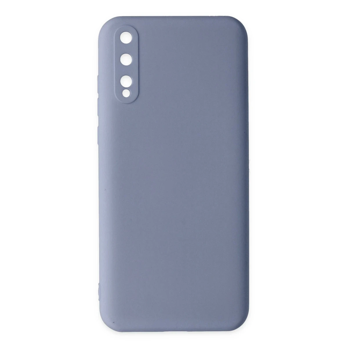 Newface Huawei P Smart S Kılıf Nano içi Kadife Silikon - Gri — görsel 4