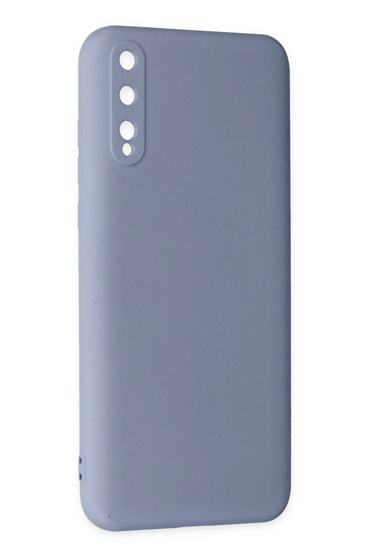 Newface Huawei P Smart S Kılıf Nano içi Kadife Silikon - Gri — görsel 2