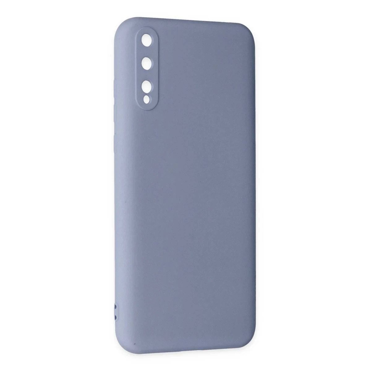 Newface Huawei P Smart S Kılıf Nano içi Kadife Silikon - Gri — görsel 5