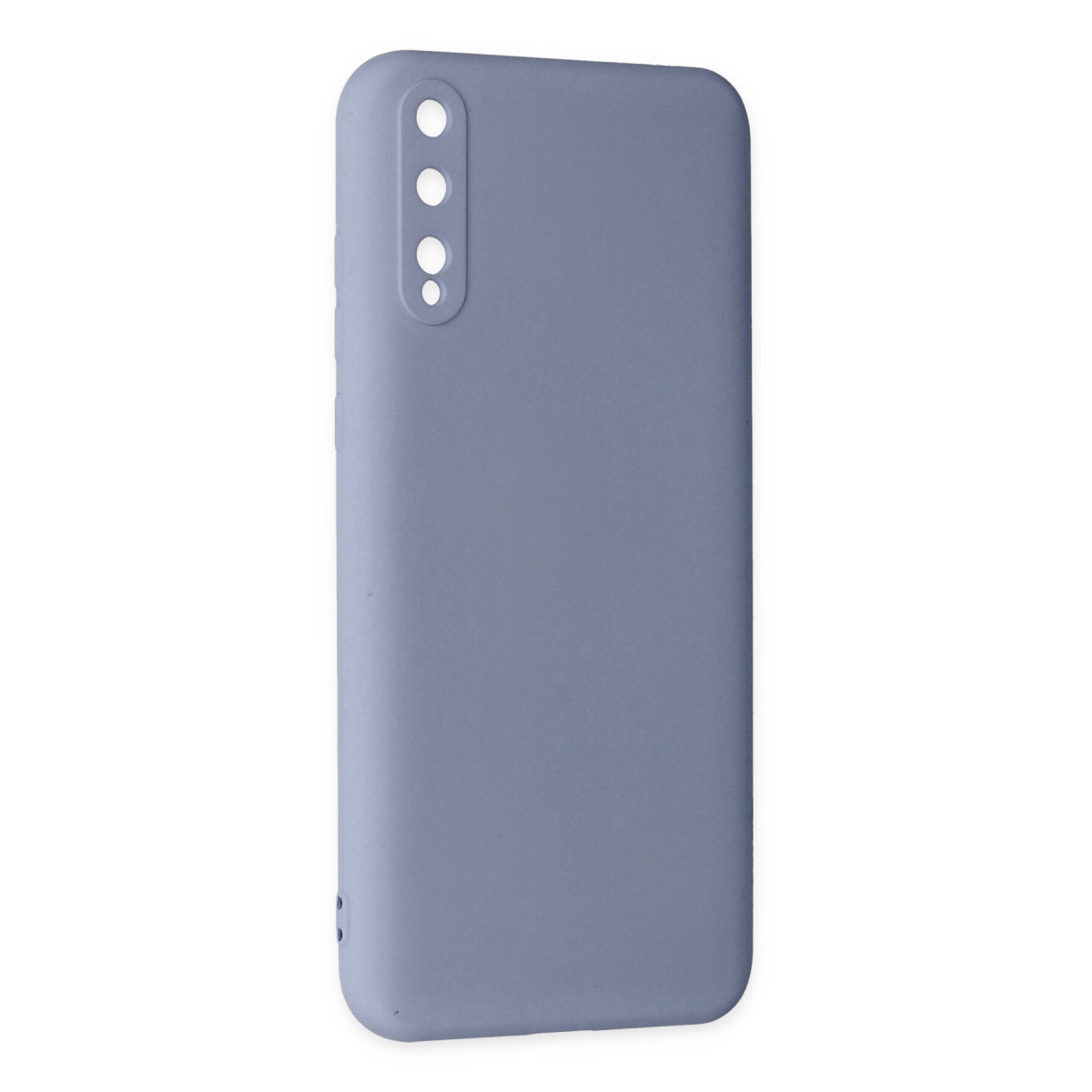 Newface Huawei P Smart S Kılıf Nano içi Kadife Silikon - Gri — görsel 8