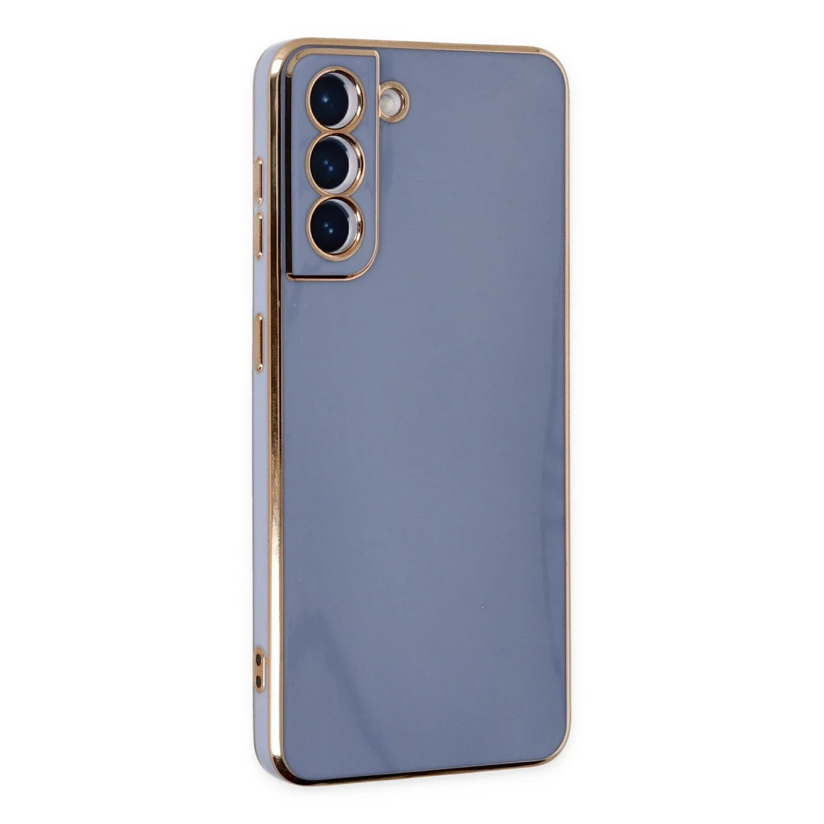 Newface Samsung Galaxy S21 Kılıf Volet Silikon - Mavi — görsel 4