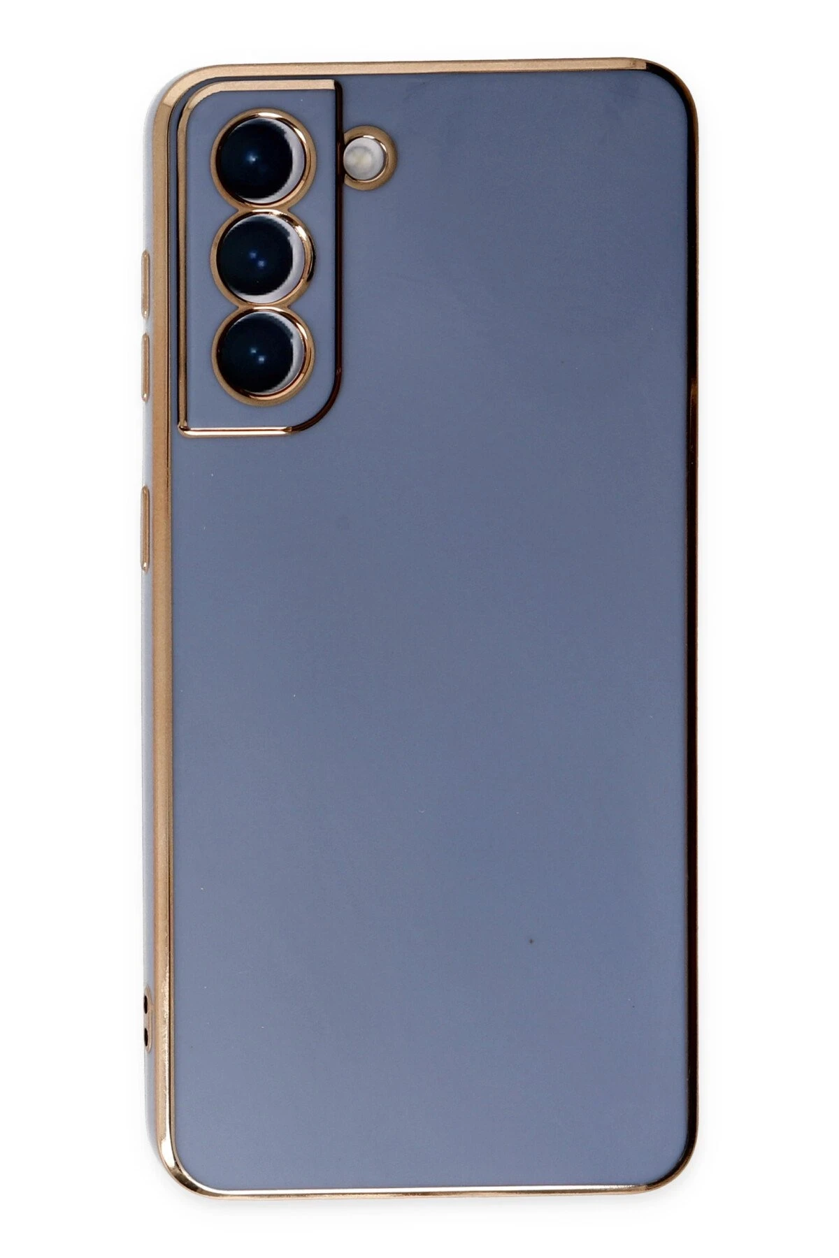 Newface Samsung Galaxy S21 Kılıf Volet Silikon - Mavi — görsel 2