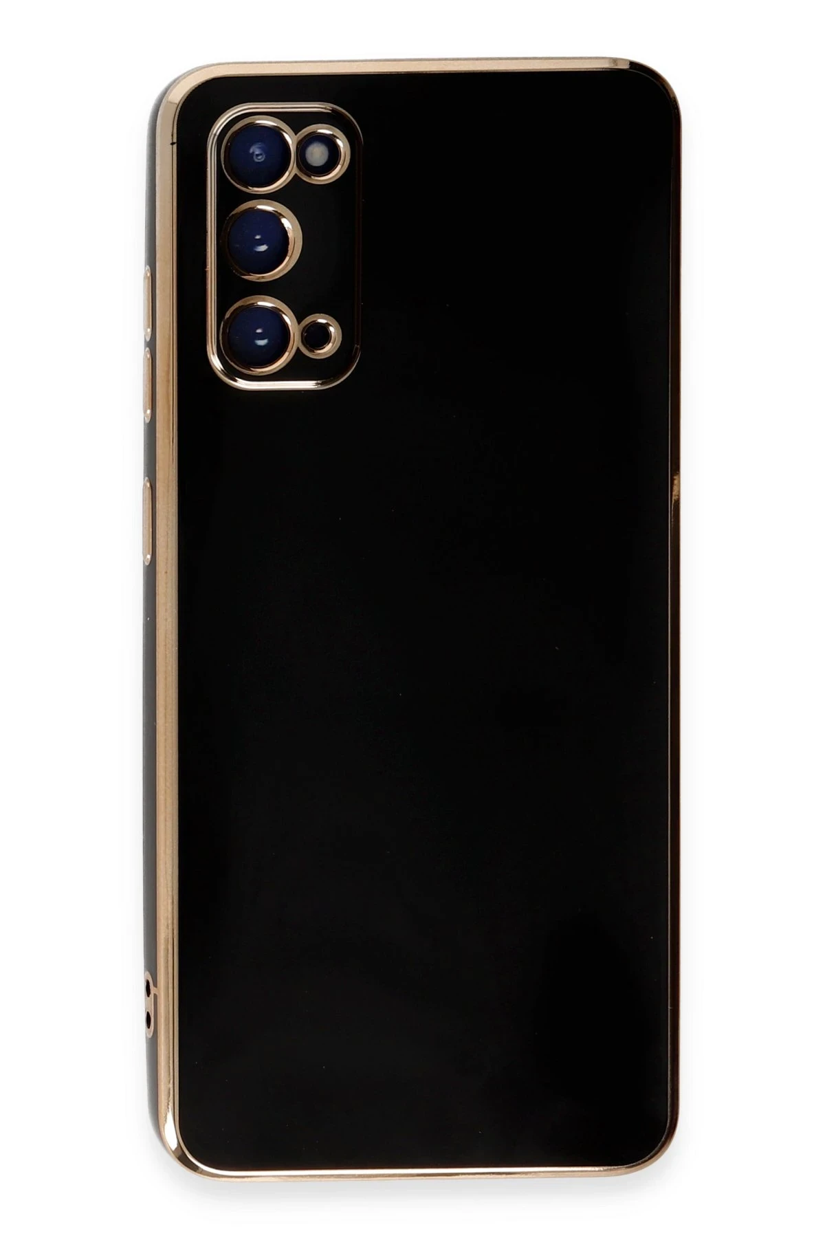 Newface Samsung Galaxy S20 Kılıf Volet Silikon - Siyah
