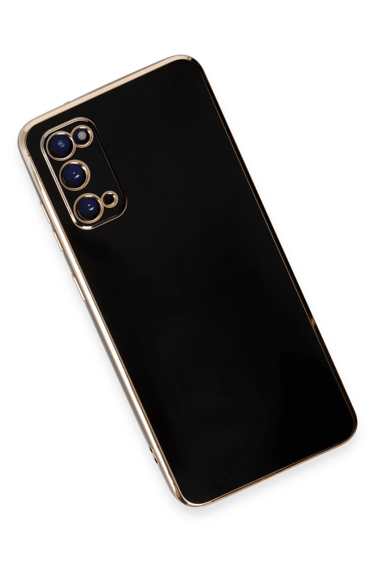 Newface Samsung Galaxy S20 Kılıf Volet Silikon - Siyah