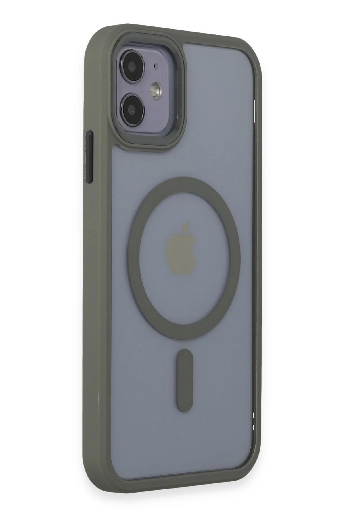 Newface Apple iPhone 11 Kılıf Room Magneticsafe Silikon - Gri — görsel 2