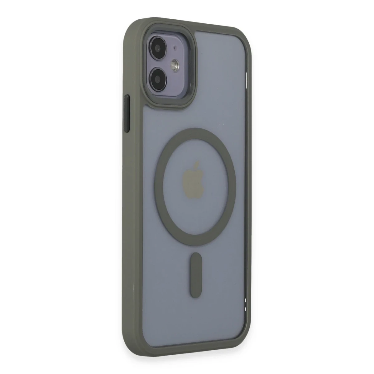 Newface Apple iPhone 11 Kılıf Room Magneticsafe Silikon - Gri — görsel 6