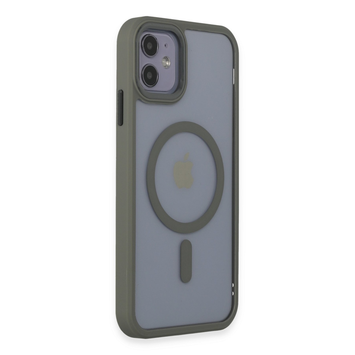 Newface Apple iPhone 11 Kılıf Room Magneticsafe Silikon - Gri — görsel 10