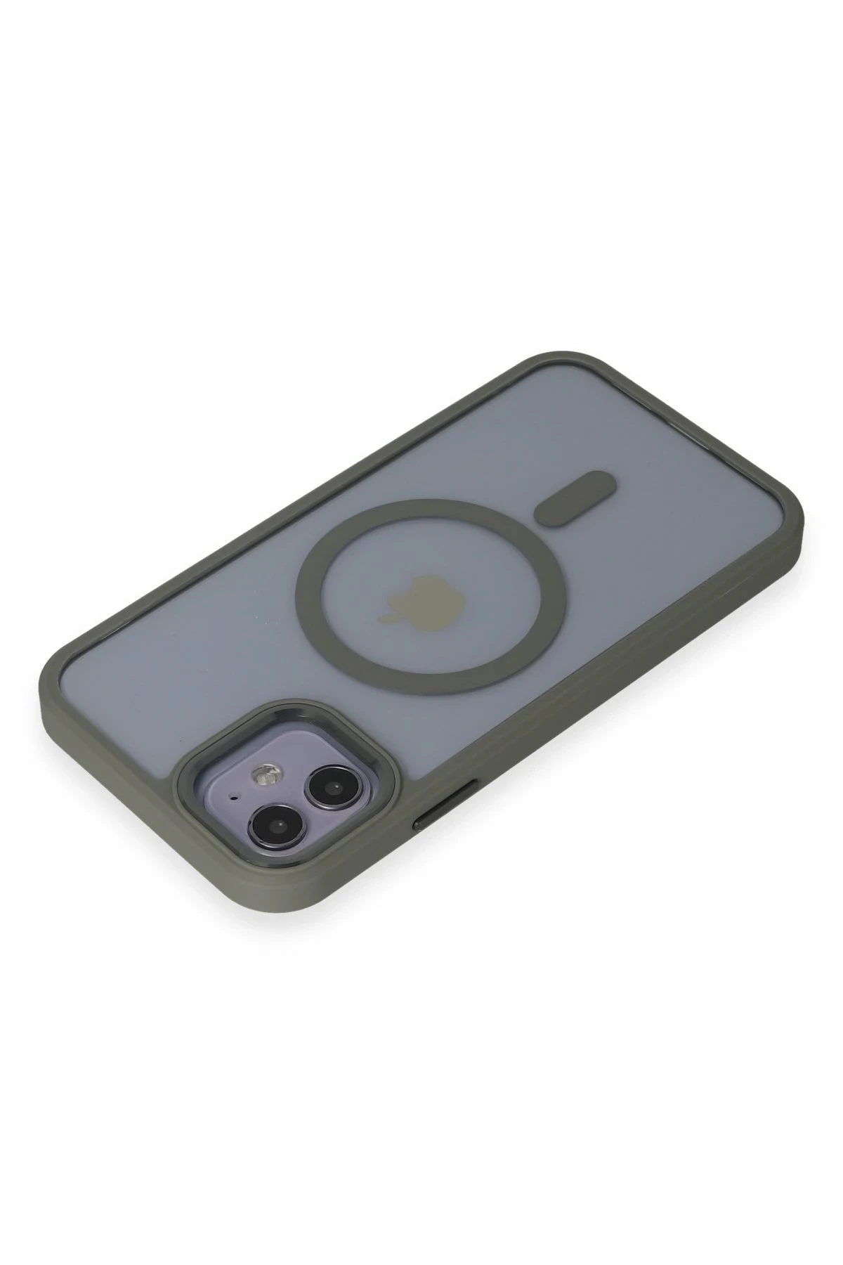 Newface Apple iPhone 11 Kılıf Room Magneticsafe Silikon - Gri — görsel 3