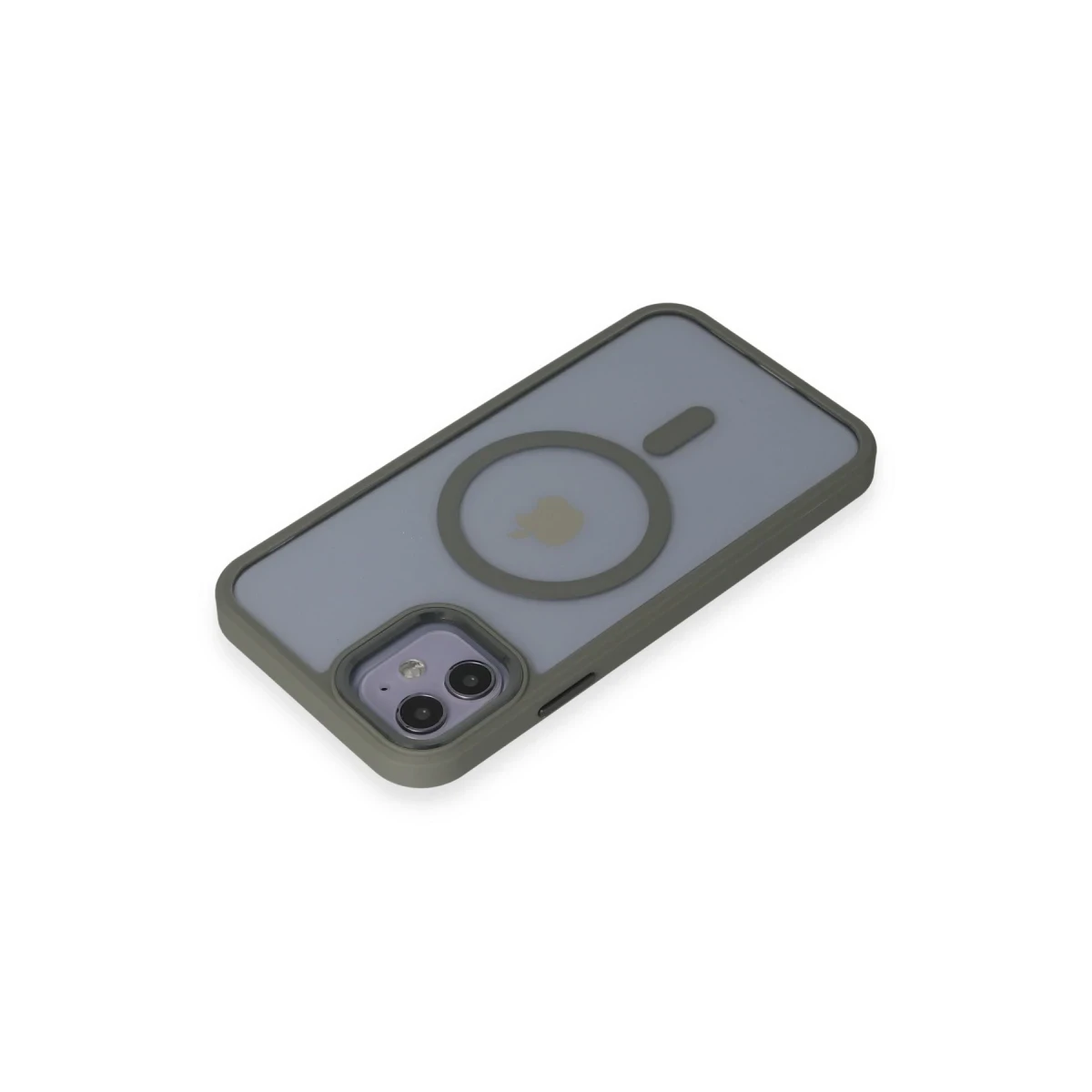 Newface Apple iPhone 11 Kılıf Room Magneticsafe Silikon - Gri — görsel 7