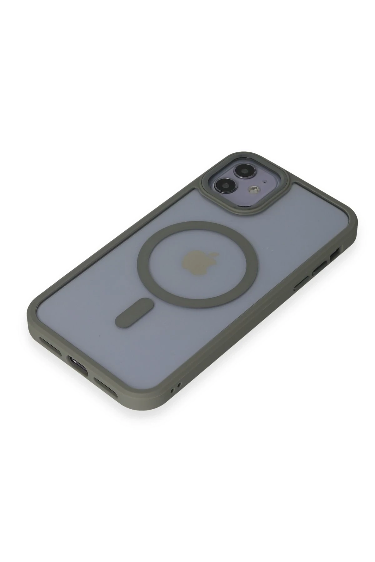 Newface Apple iPhone 11 Kılıf Room Magneticsafe Silikon - Gri — görsel 4